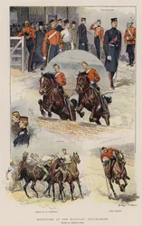 Exercises at the Military Tournament